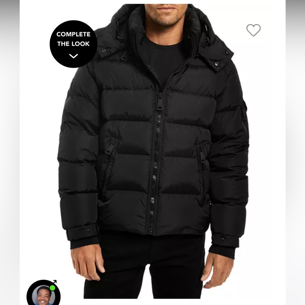 SAM.
Glacier Quilted Down Coat